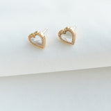 Take Heart Stud Earrings