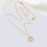 Alicia Bonnie Gloria Necklace Gold Vermeil