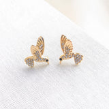 Grandmas Closet Hummingbird Earrings