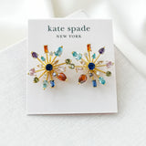 Firework Floral Delicate Statement Stud Earrings