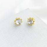 Flying Colors Bezel Studs (Clear)