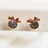 kate spade new york x minnie mouse stone studs