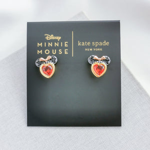 Disney Minnie Mouse Stone Stud Earrings