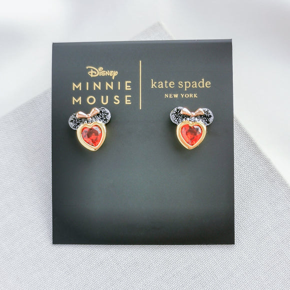 Disney Minnie Mouse Stone Stud Earrings