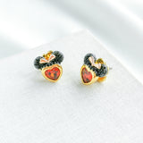 Disney Minnie Mouse Stone Stud Earrings