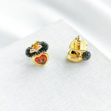 Disney Minnie Mouse Stone Stud Earrings