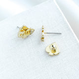 Love You, Mom Mama Gold Mini Stud Earrings