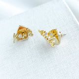 Say Yes Sidekick Gold Stud Earrings