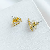 Say Yes Sidekick Gold Stud Earrings