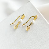 Love Game Arrow Earpins Earrings