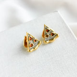 Pizza My Heart Stud Earrings