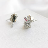 Starring Bunny Asymmetrical Stud Earrings