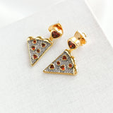 Pizza My Heart Drop Earrings